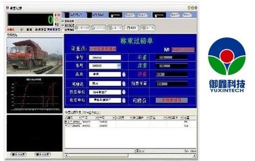 农产品批发行业无人值守智能车牌识别称重系统